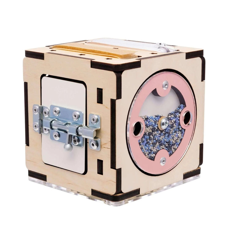 Cube d'activités en bois - Monti Family