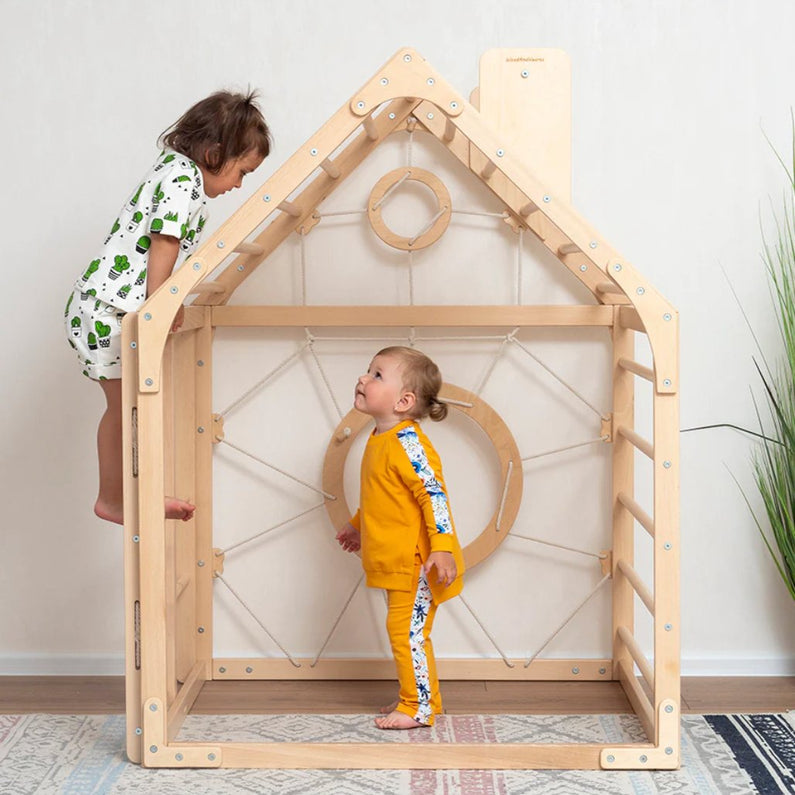La Maison d'escalade avec Rampe et accessoires - Monti Family