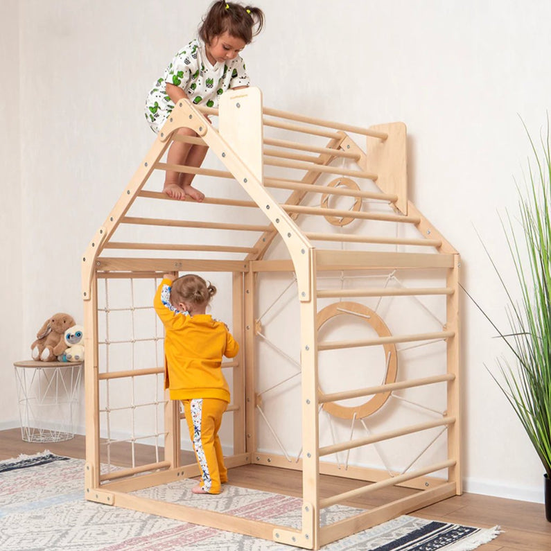 La Maison d'escalade avec Rampe et accessoires - Monti Family