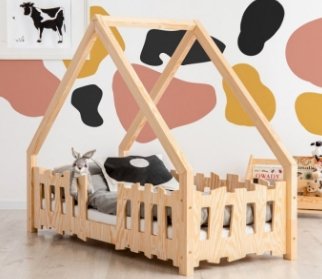 Lit Cabane Aventure 190*90cm - Monti Family