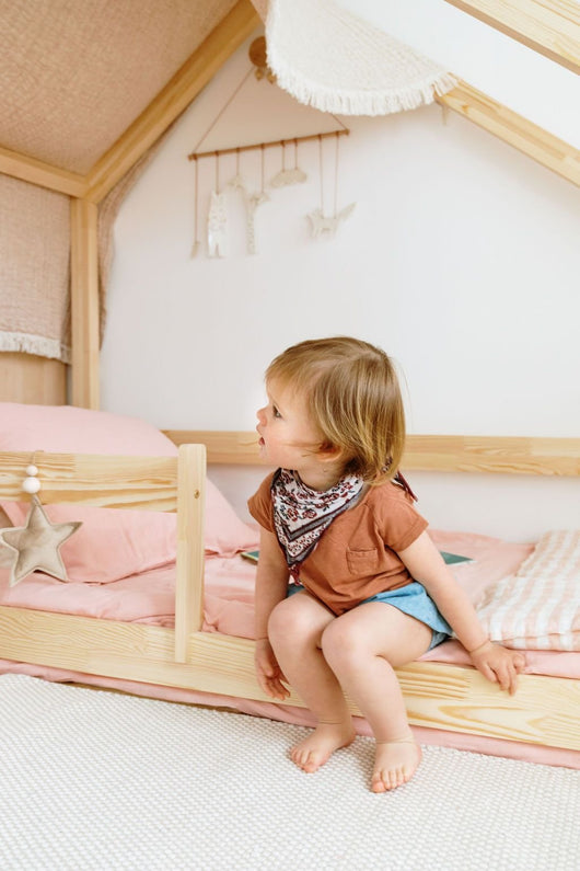 Lit Cabane Maisonnette 190*90cm - Monti Family