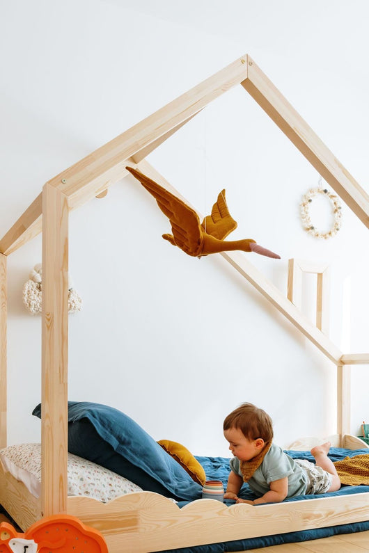 Lit Cabane Nuages 190*90cm - Monti Family