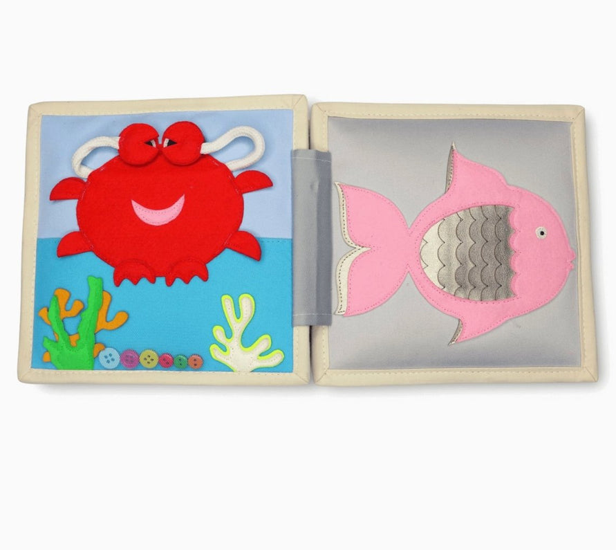 Mini Quiet Book - Mouton (à partir de 4 mois) - Monti Family