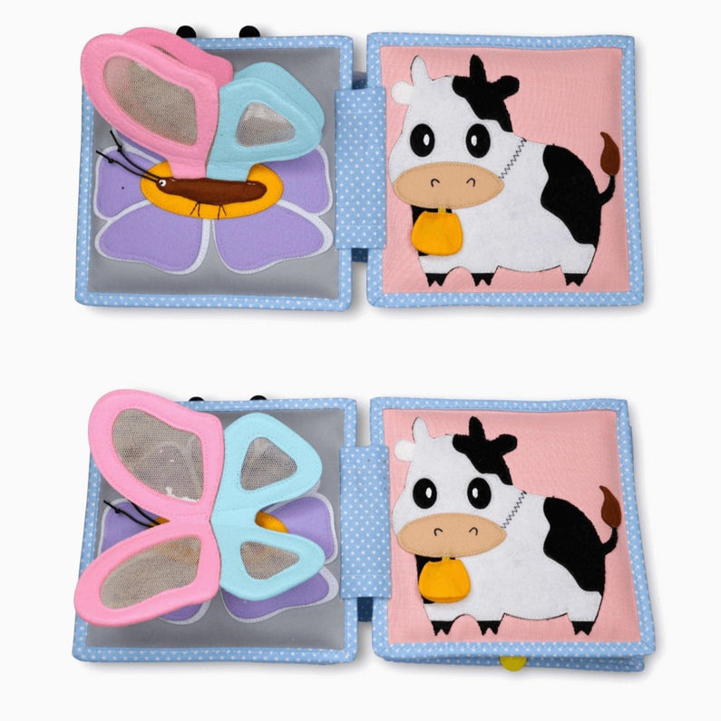 Mini Quiet Book - Petite abeille - Monti Family