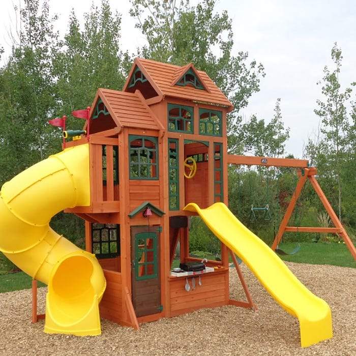 Aire de Jeu XXL Forêt enchantée - Monti Family