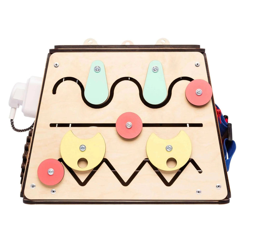 Cube d'activités en bois XL - Monti Family