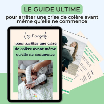 E-book : Les 5 conseils pour arrêter une crise de colère avant même qu’elle ne commence - Monti Family