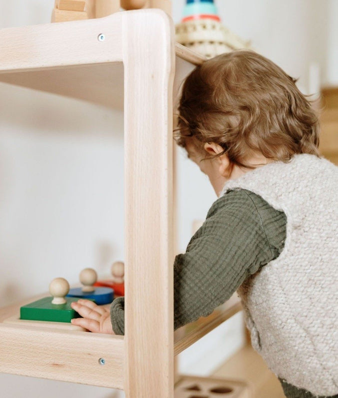 Etagère Montessori - Rotation des jeux - Monti Family