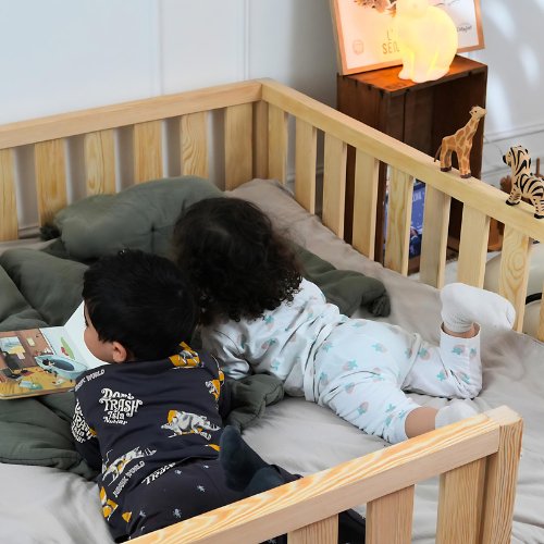 Le Lit au sol Scandinave 190X140cm - Monti Family