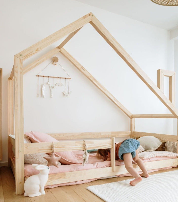 Lit Cabane Maisonnette 190*90cm - Monti Family