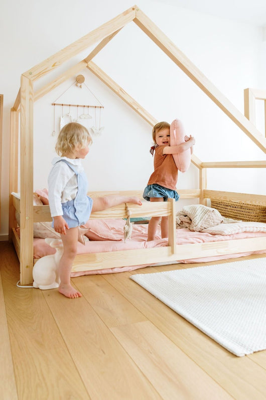 Lit Cabane Maisonnette 190*90cm - Monti Family
