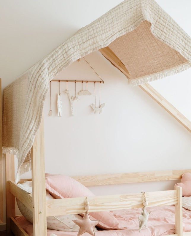 Lit Cabane Maisonnette 190*90cm - Monti Family