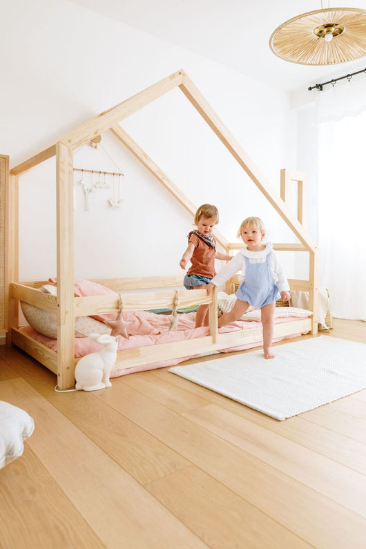 Lit Cabane Maisonnette 190*90cm - Monti Family