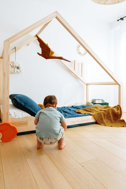 Lit Cabane Nuages 190*90cm - Monti Family