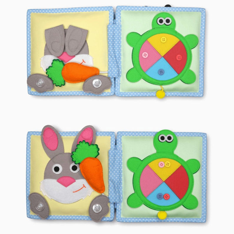 Mini Quiet Book - Petite abeille - Monti Family