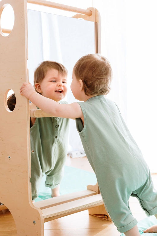 Miroir avec barre d'appui pour Tour - Monti Family