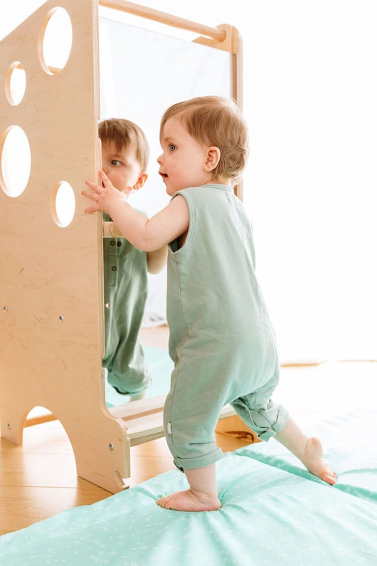 Miroir avec barre d'appui pour Tour - Monti Family