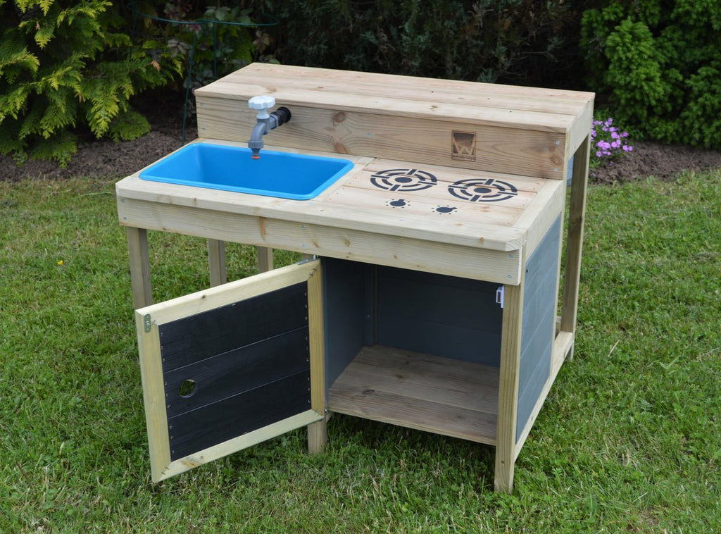 Mudkitchen - éveil sensoriel - Monti Family
