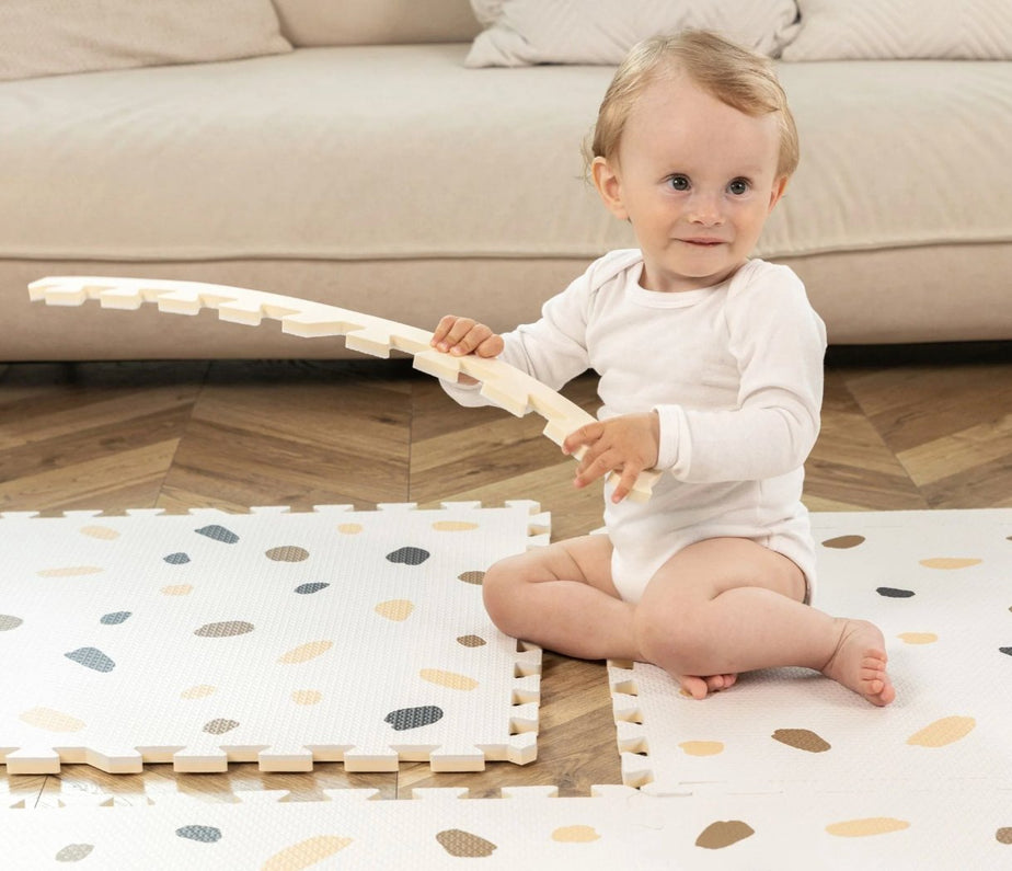 Tapis enfant Puzzle - Confettis - Monti Family