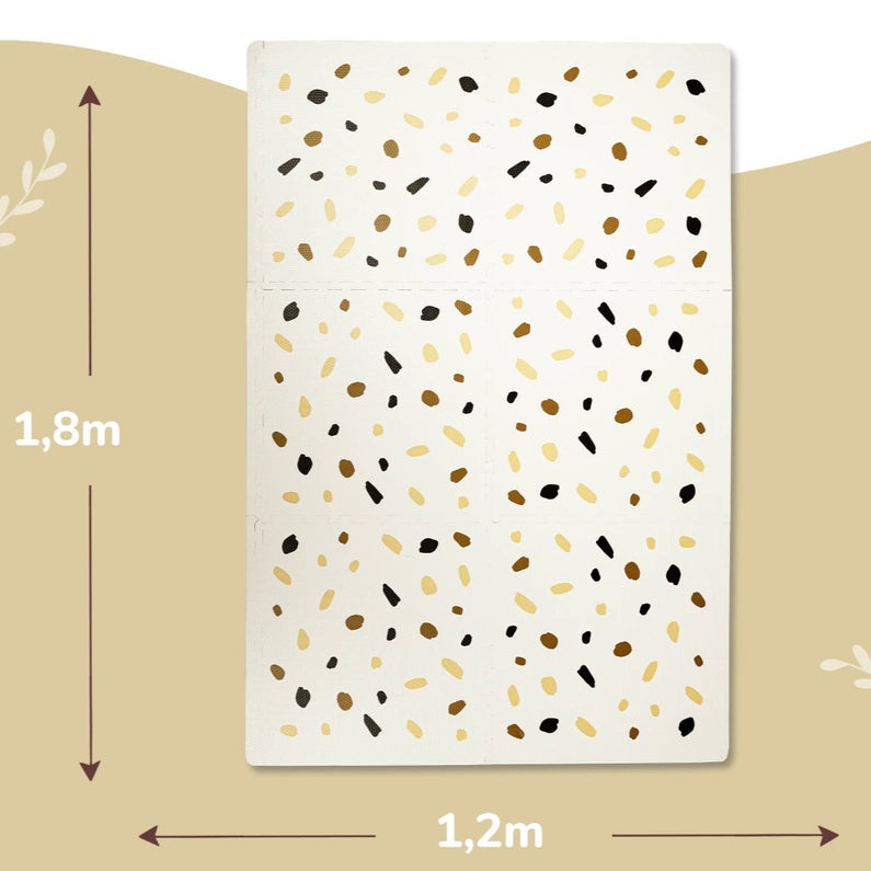 Tapis enfant Puzzle - Confettis - Monti Family