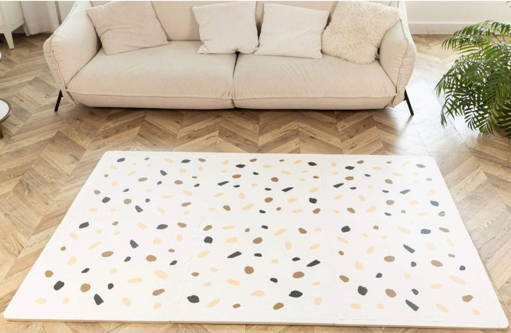 Tapis enfant Puzzle - Confettis - Monti Family
