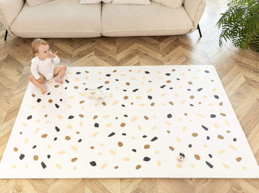 Tapis enfant Puzzle - Confettis - Monti Family